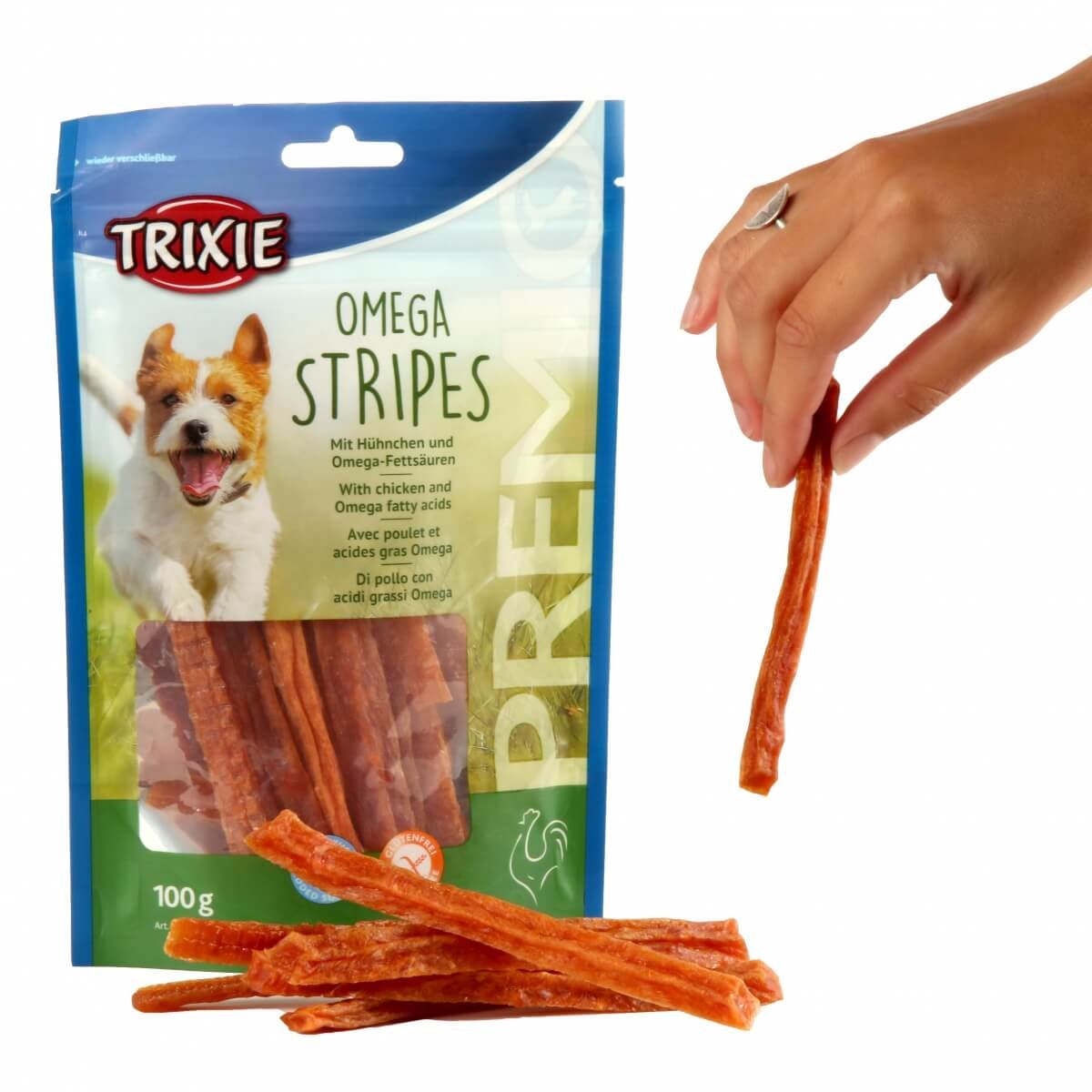 Snack per cani Omega Stripes