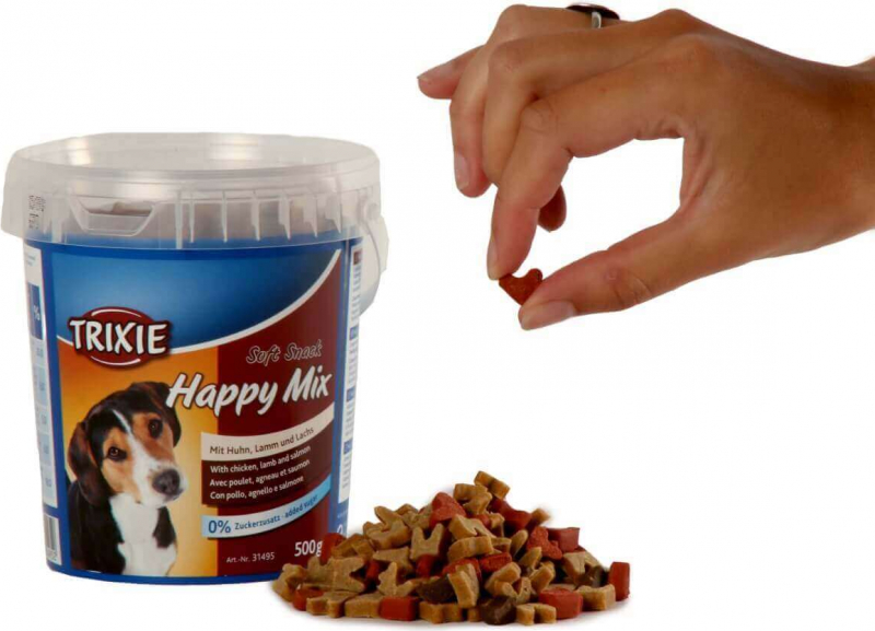 Guloseimas para cão Soft Snack Happy Mix