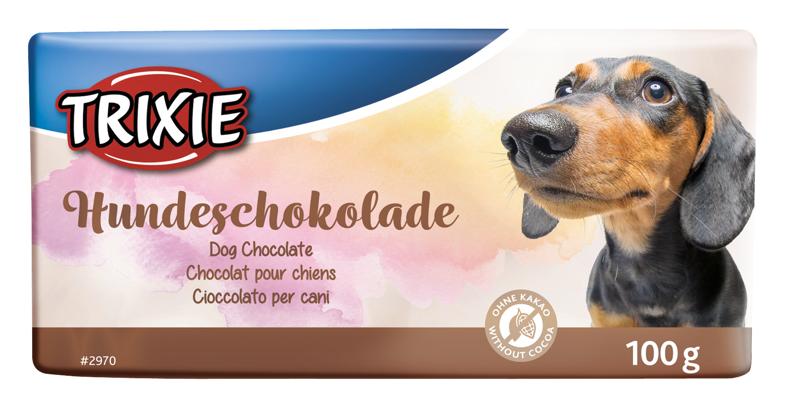 Tableta de chocolate Schoko para perros