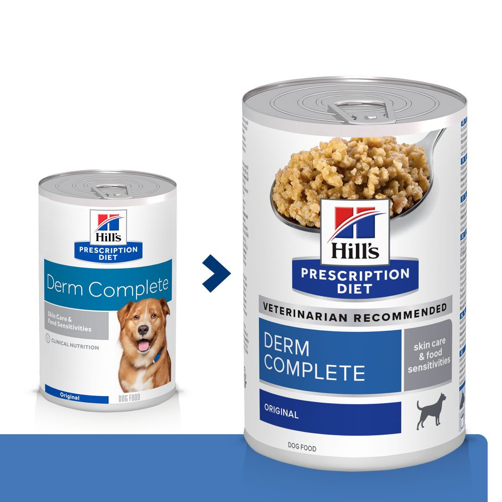 HILL'S Prescription Diet Derm Complete Latas para perros