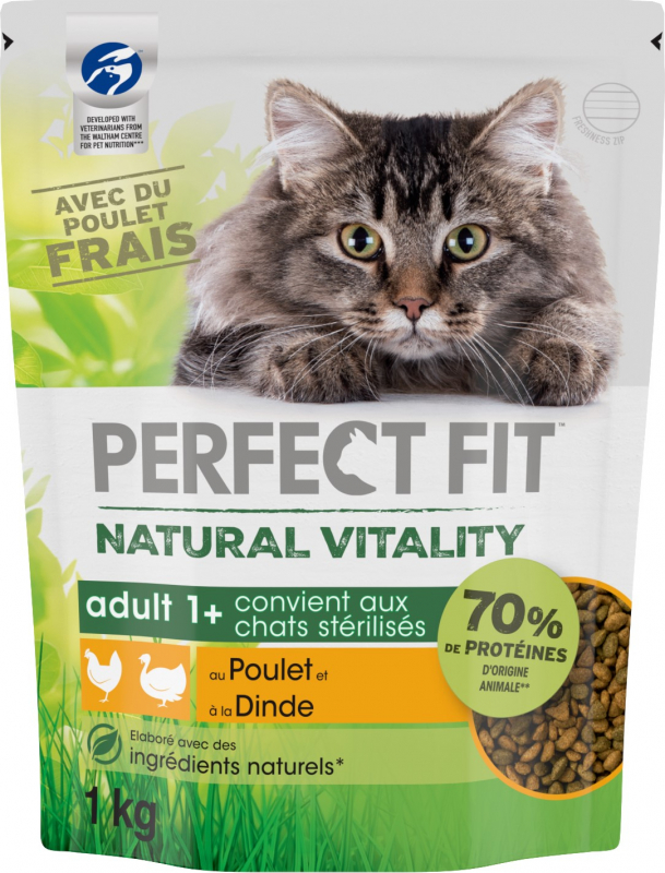 PERFECT FIT NATURAL VITALITY mit Pute & Huhn für Katzen
