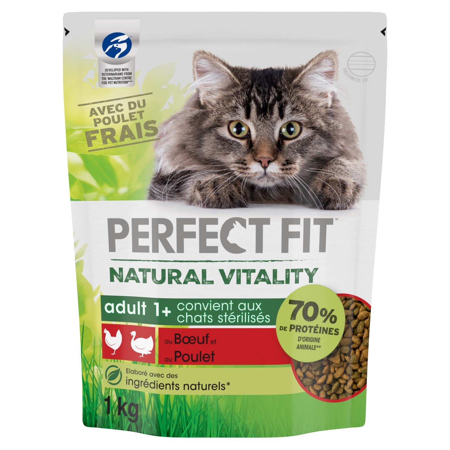 PERFECT FIT NATURAL VITALITY mit Rindfleisch & Huhn für Katzen
