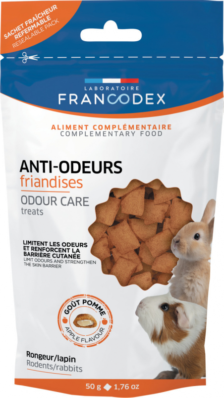 Friandises anti-odeur pour rongeur FRANCODEX