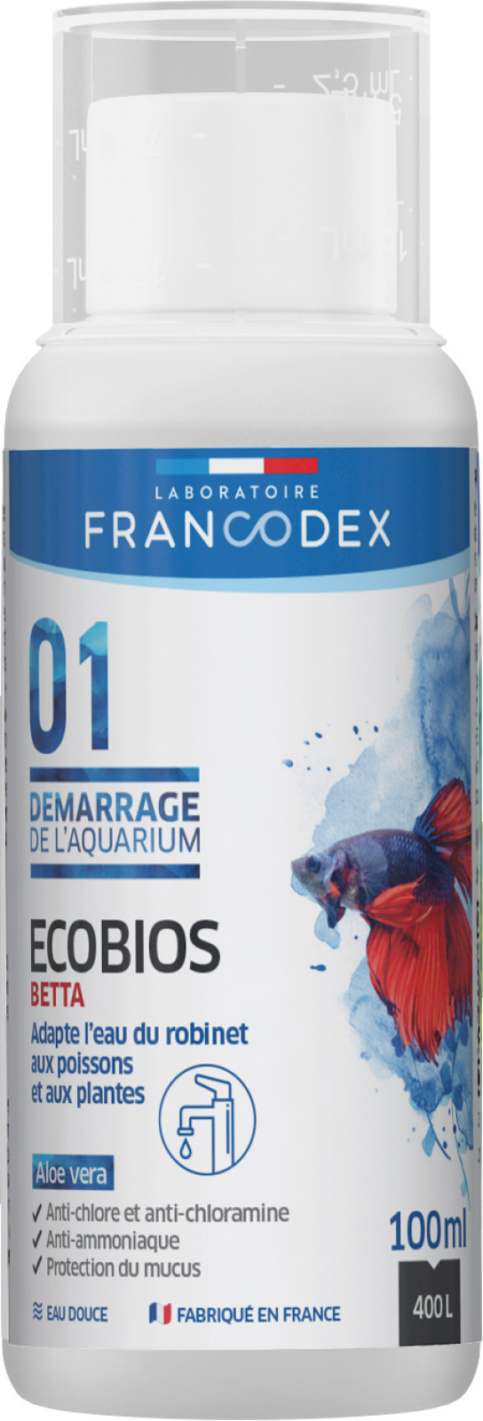 Ecobios Betta conditionneur d'eau FRANCODEX