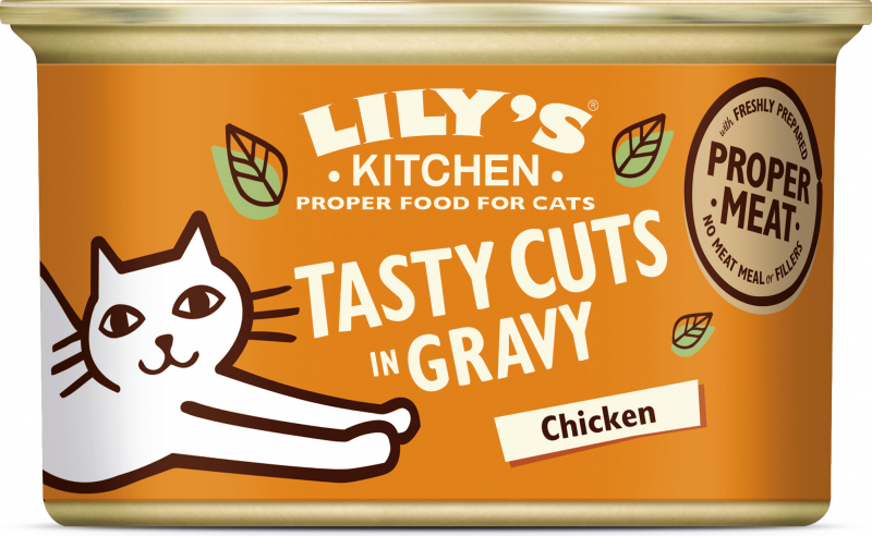 LILY'S KITCHEN Tasty Cuts Leckere Häppchen in Sauce für Katzen - verschiedene Geschmacksrichtungen