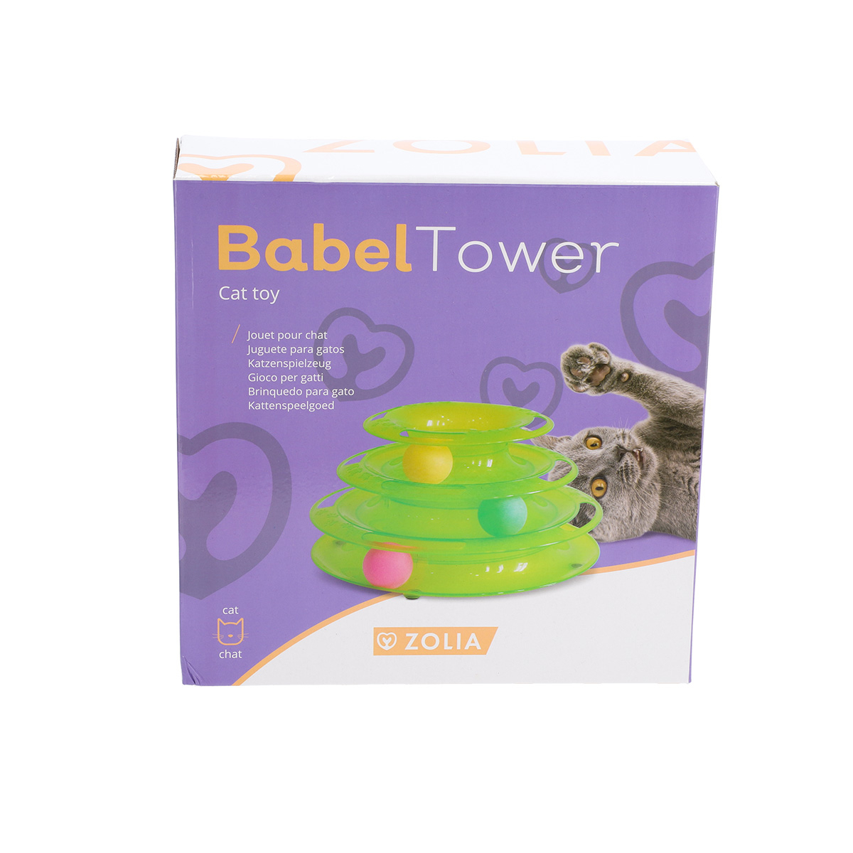 Torre de juegos para gatos Zolia Babel