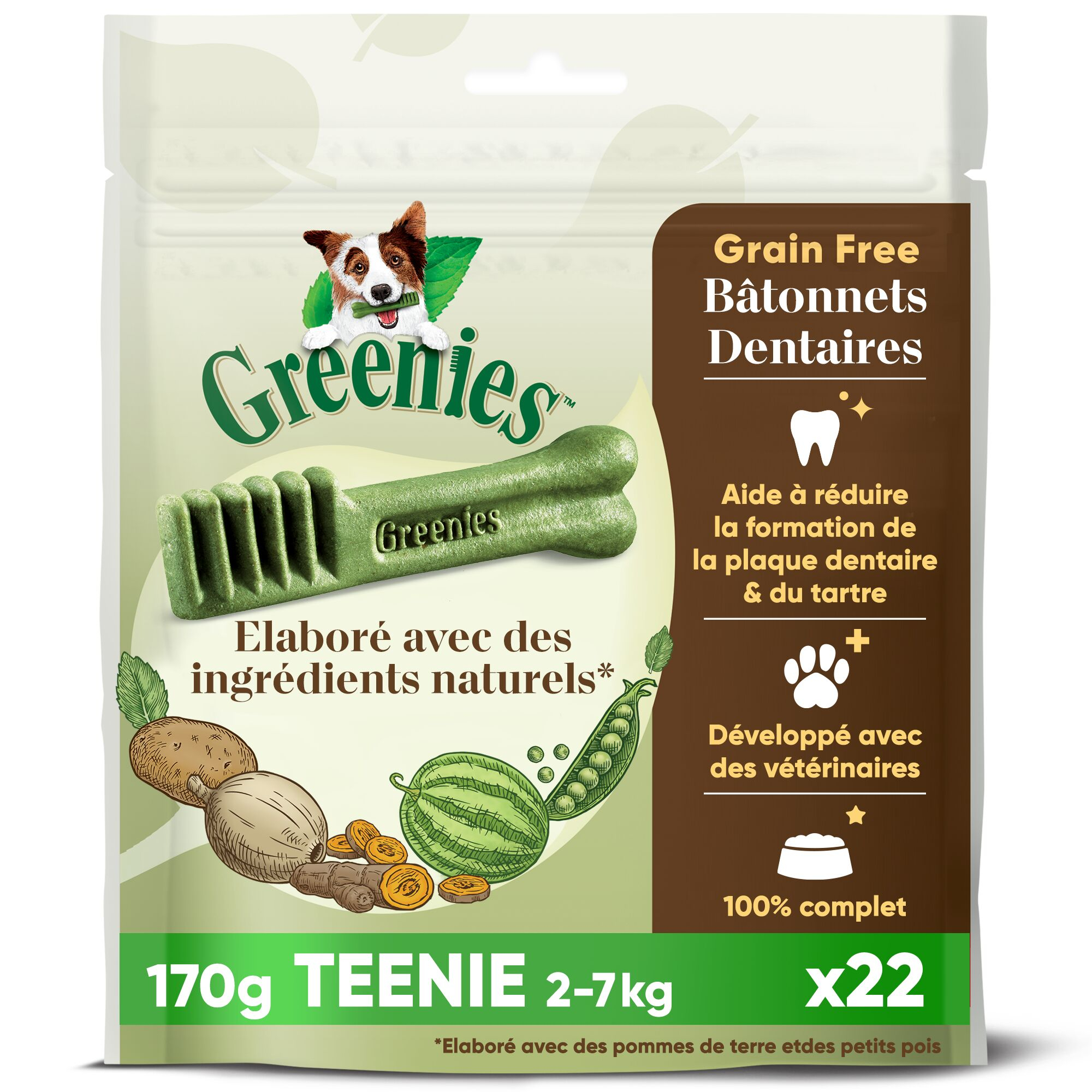 GREENIES senza cereali cura dentale per cani - diversi taglie disponibili