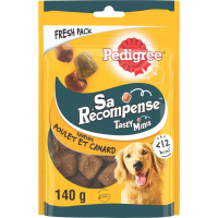 PEDIGREE SA RECOMPENSE TASTY MINIS Pollo y Pato Snacks para perros
