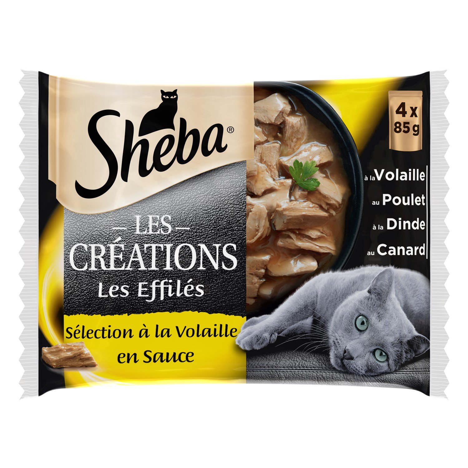 SHEBA Craft Collection mit Huhn Nassfutter für Katzen