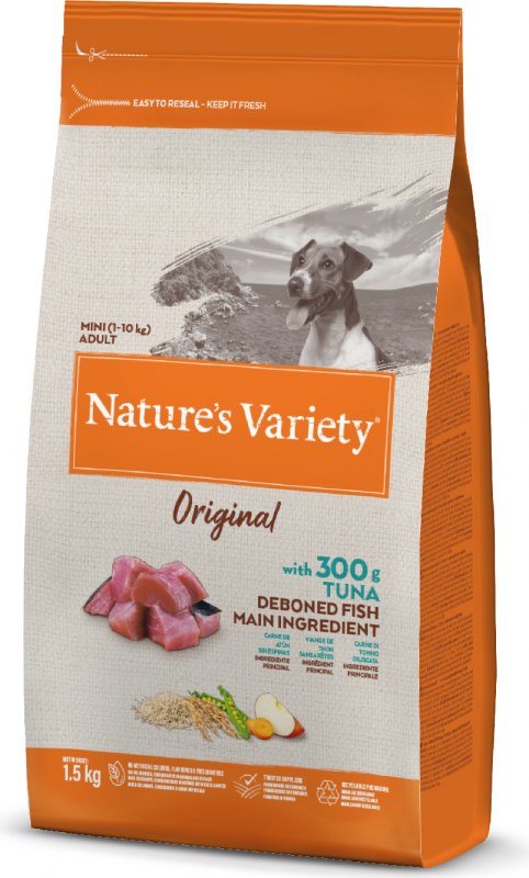 NATURE'S VARIETY Original Atún para perros pequeños