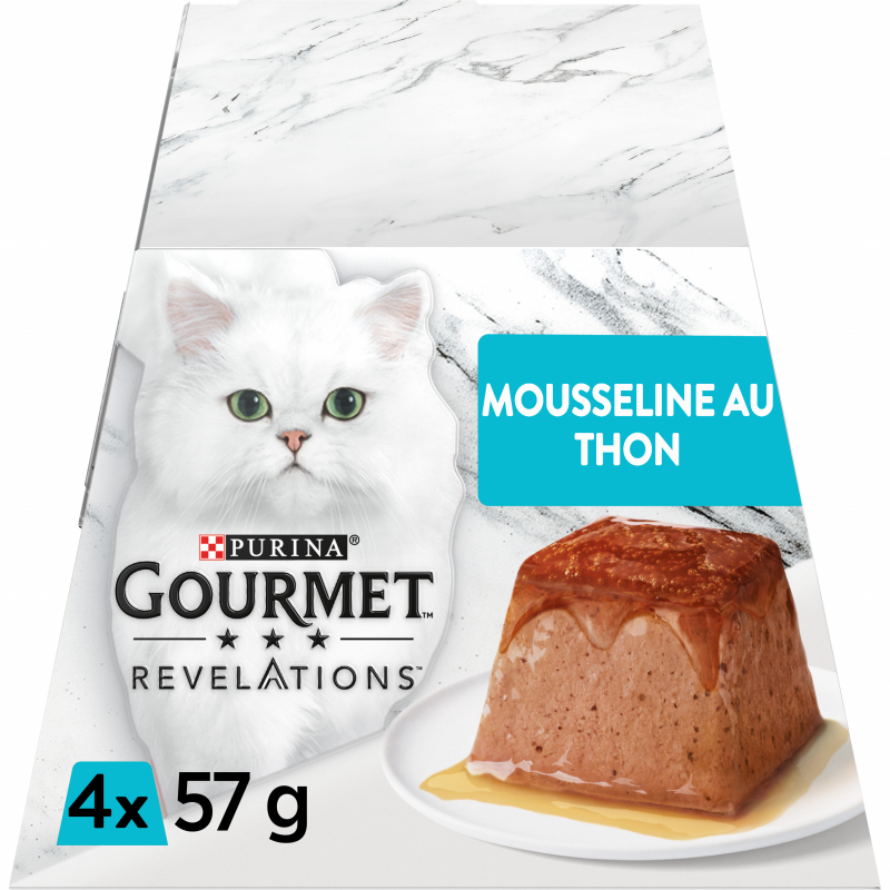 GOURMET Revelations, Mousselines mit Thunfischsauce für Katzen