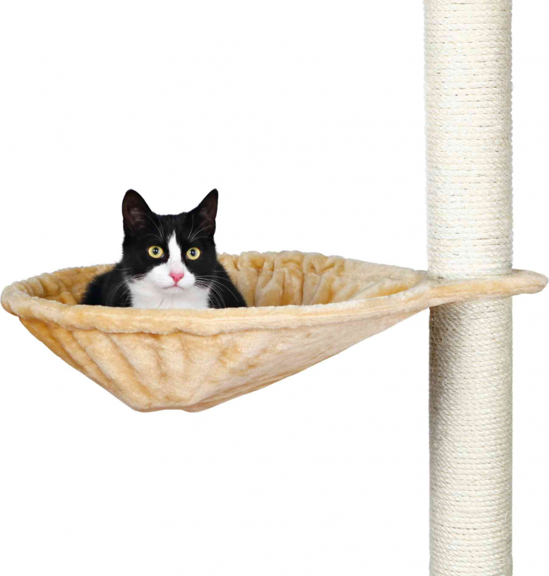 Nid XL pour poteau arbre à chat beige