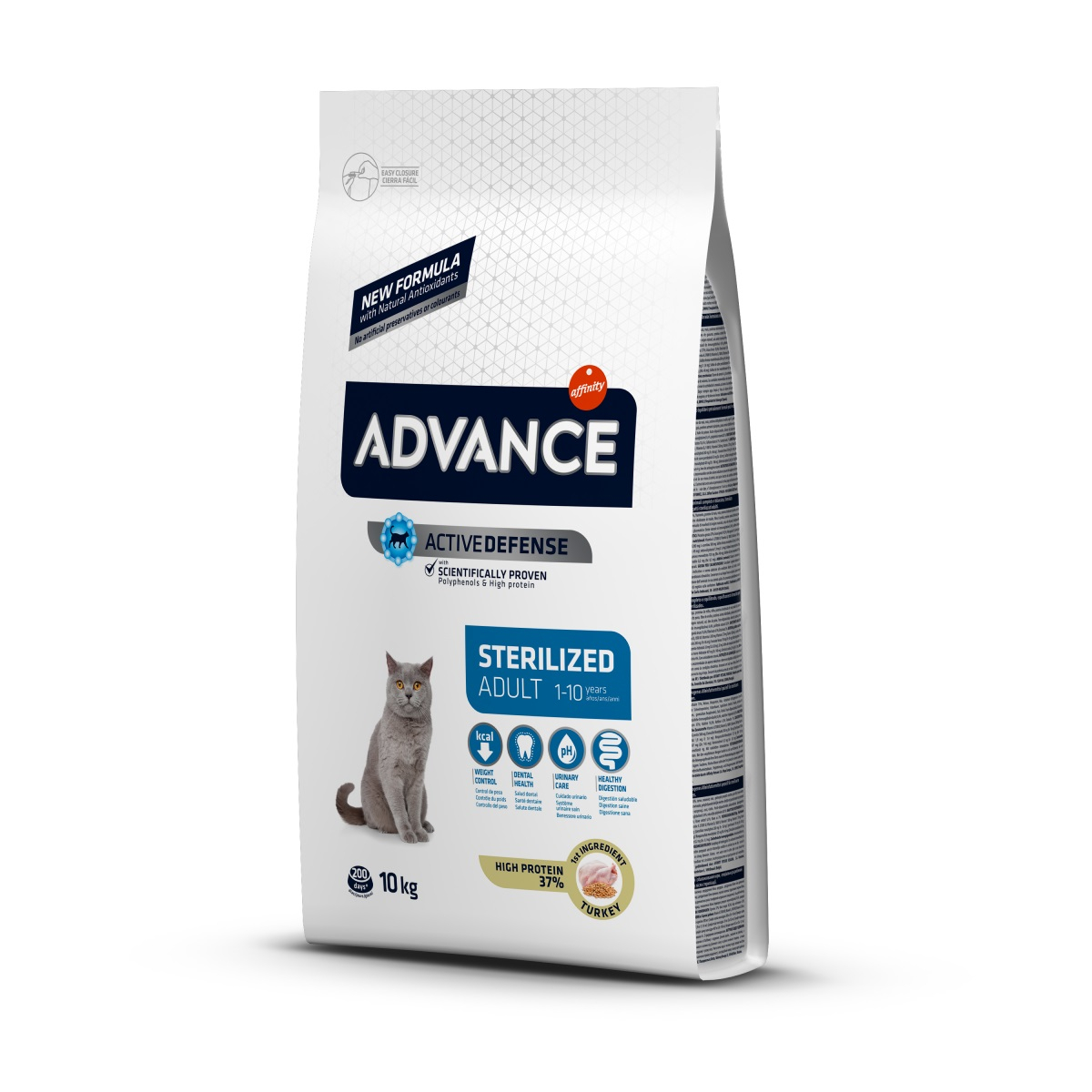 AFFINITY ADVANCE mit Pute für sterilisierte ausgewachsene Katzen