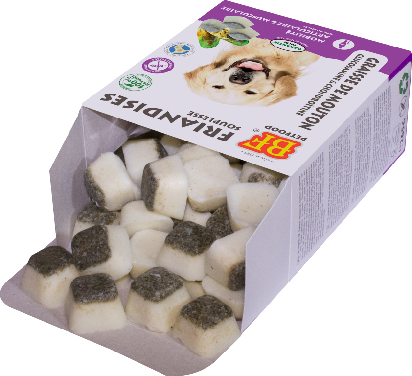 BF PETFOOD - BIOFOOD Friandise bonbon Souplesse pour chien