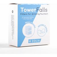 Filtre pour fontaine Zolia Tower Falls - 4 filtres charbon + 2 filtres en mousse