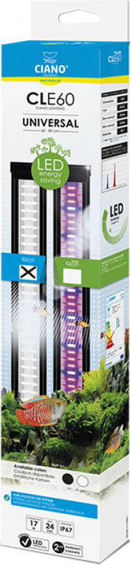 Ciano LED lichtbalk - CLE zwart (Full pack) Universal