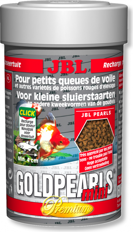 JBL GoldPearls mini Alimento completo Premium en gránulos para colas de velo pequeño