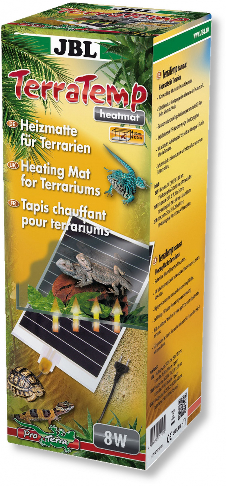 JBL TerraTemp Heatmat tapis chauffant pour terrarium - plusieurs modèles disponibles