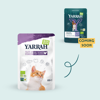 YARRAH Bio Filet en sauce pour chat - plusieurs saveurs disponibles