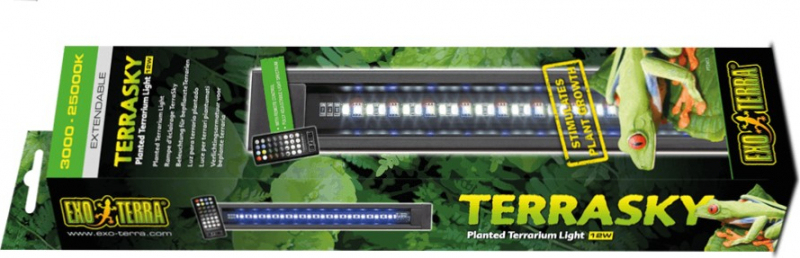 Galleria di illuminazione LED per terrario Exo Terra TerraSky