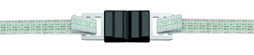 KERBL Conector de clip cinta de acero inoxidable x5