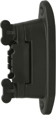 KERBL Aisladores Profi de esquina negros hasta 40mm x6