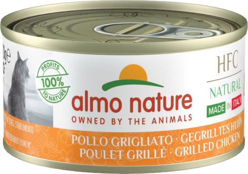 ALMO NATURE HFC Natural Made In Italy Grain Free 70g - 6 saveurs
