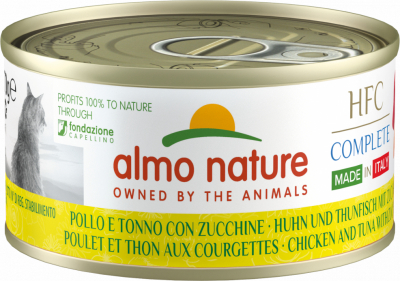 ALMO NATURE HFC Complete Made In Italy Grain Free x70g - 2 saveurs