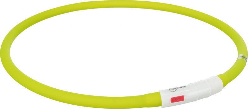 Flash USB Leuchthalsband, Silikon - verschiedene Farben verfügbar