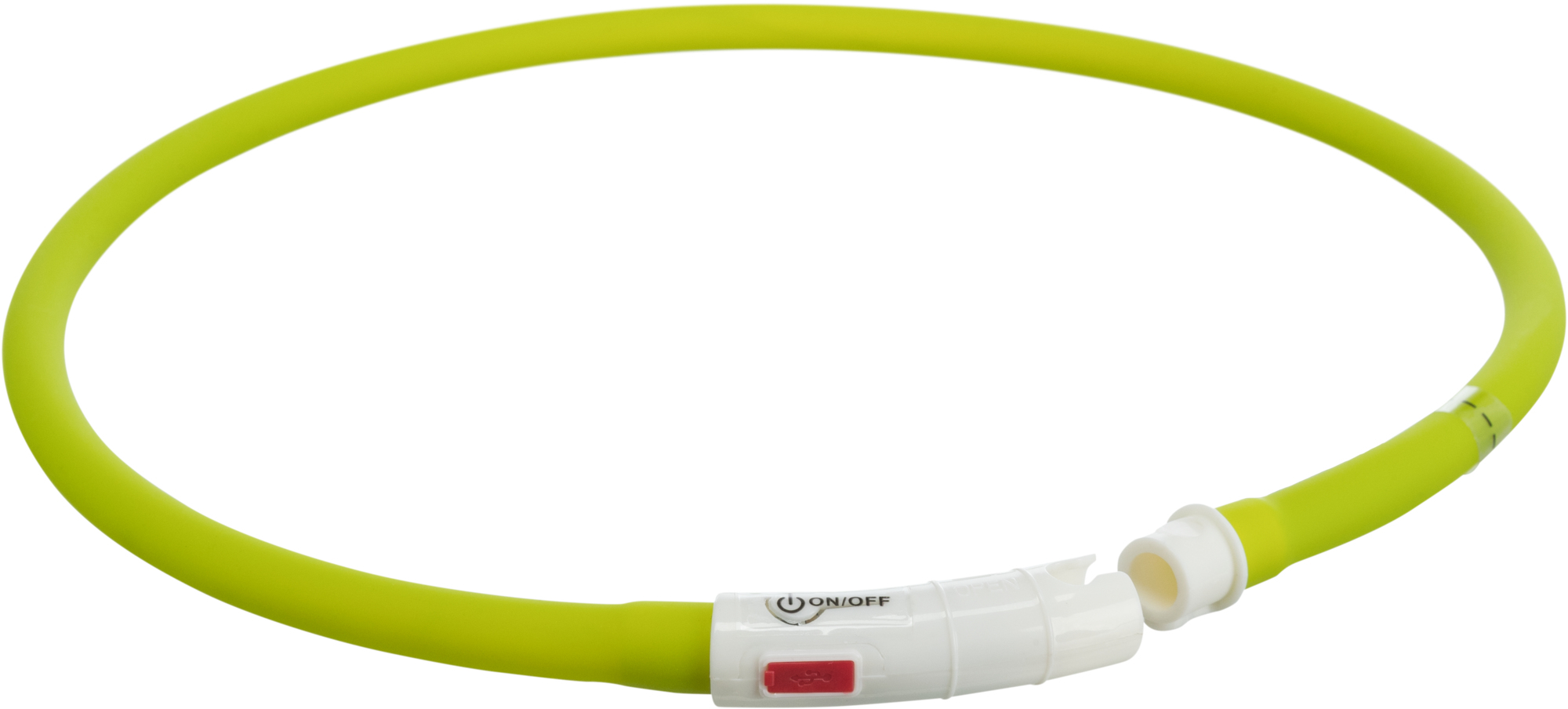 Flash USB Leuchthalsband, Silikon - verschiedene Farben verfügbar