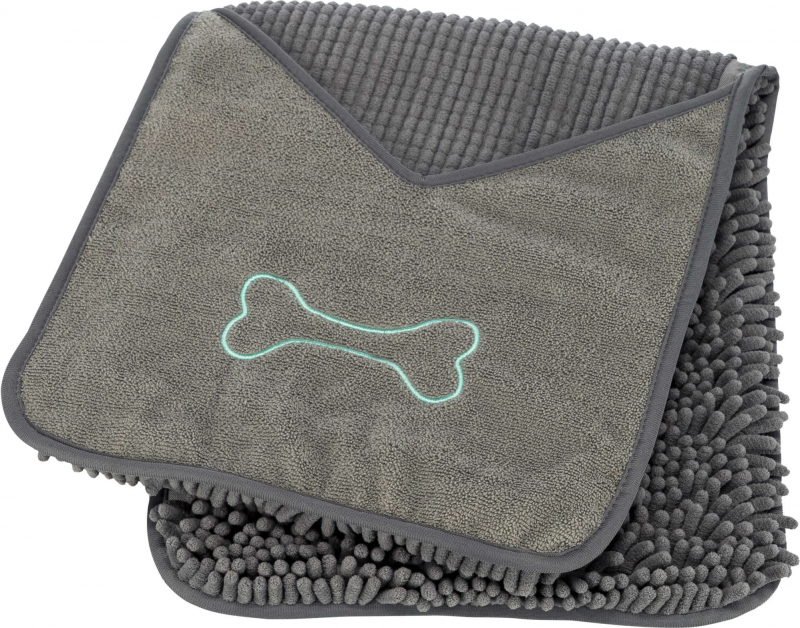 Trixie Asciugamano microfibra con taschine per le mani