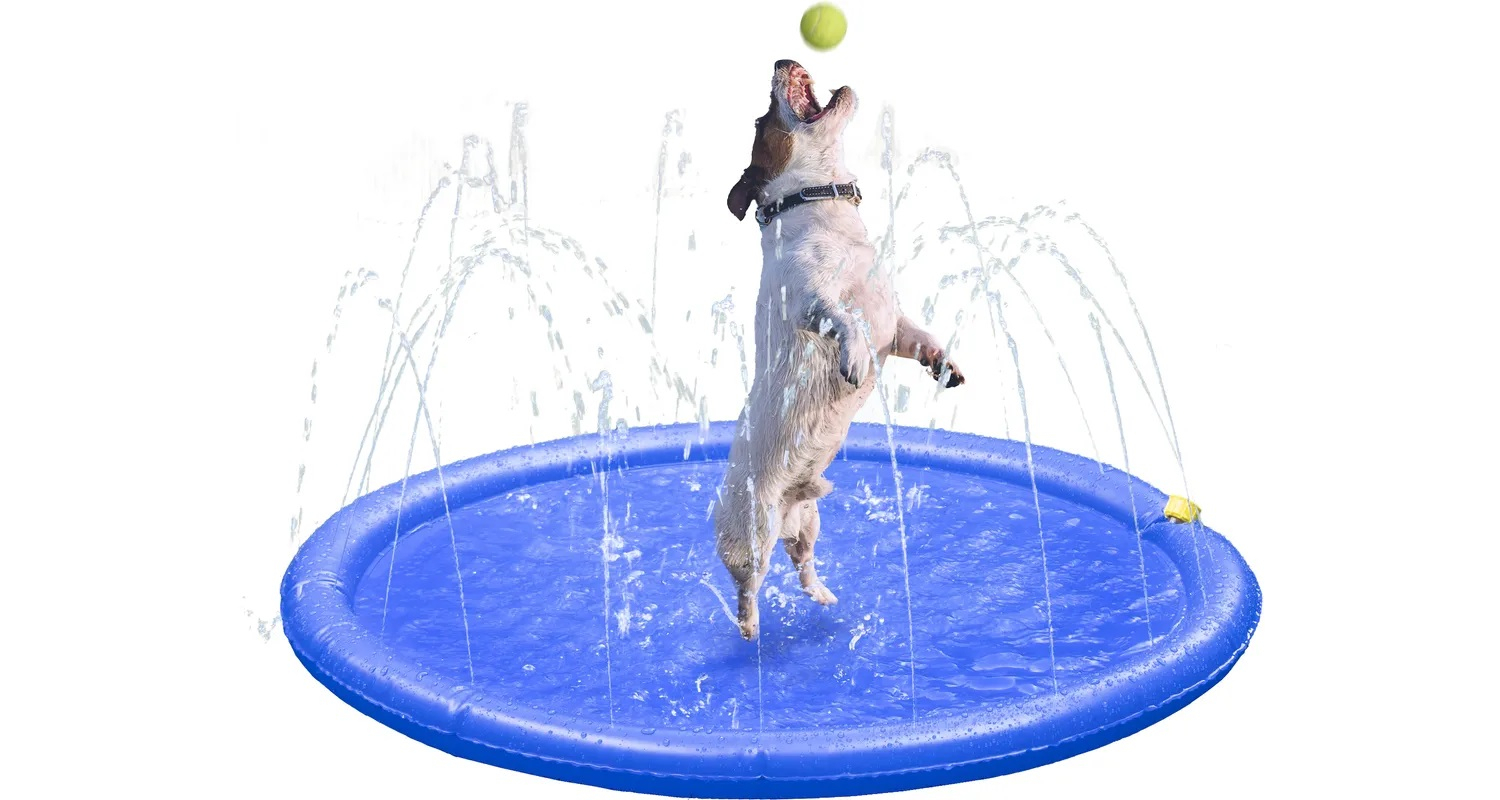 Tapis d'arrosage Fresk Lenny jeu d'eau pour chien
