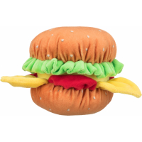 Burger knuffel, 13 cm