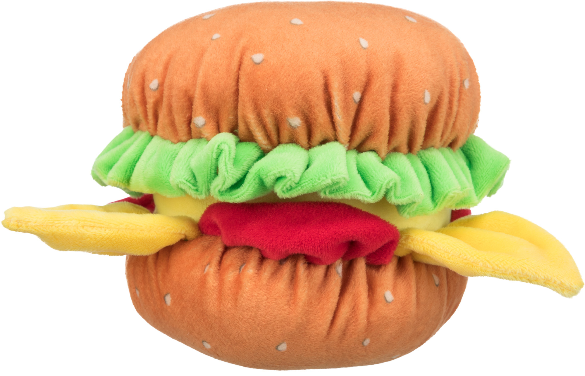 Burger knuffel, 13 cm