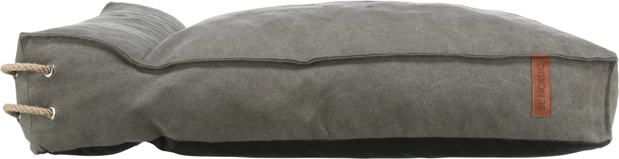 Colchón con borde Trixie BE NORDIC Föhr gris oscuro - disponible en varios tamaños