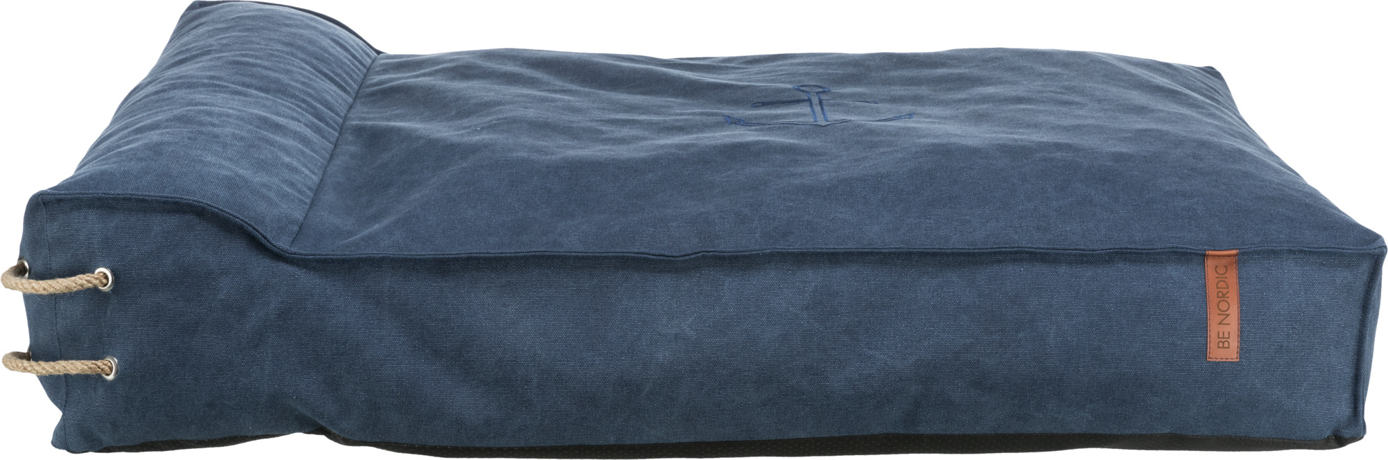 Trixie BE NORDIC Föhr Matratze mit Rand dunkelblau - mehrere Größen erhältlich