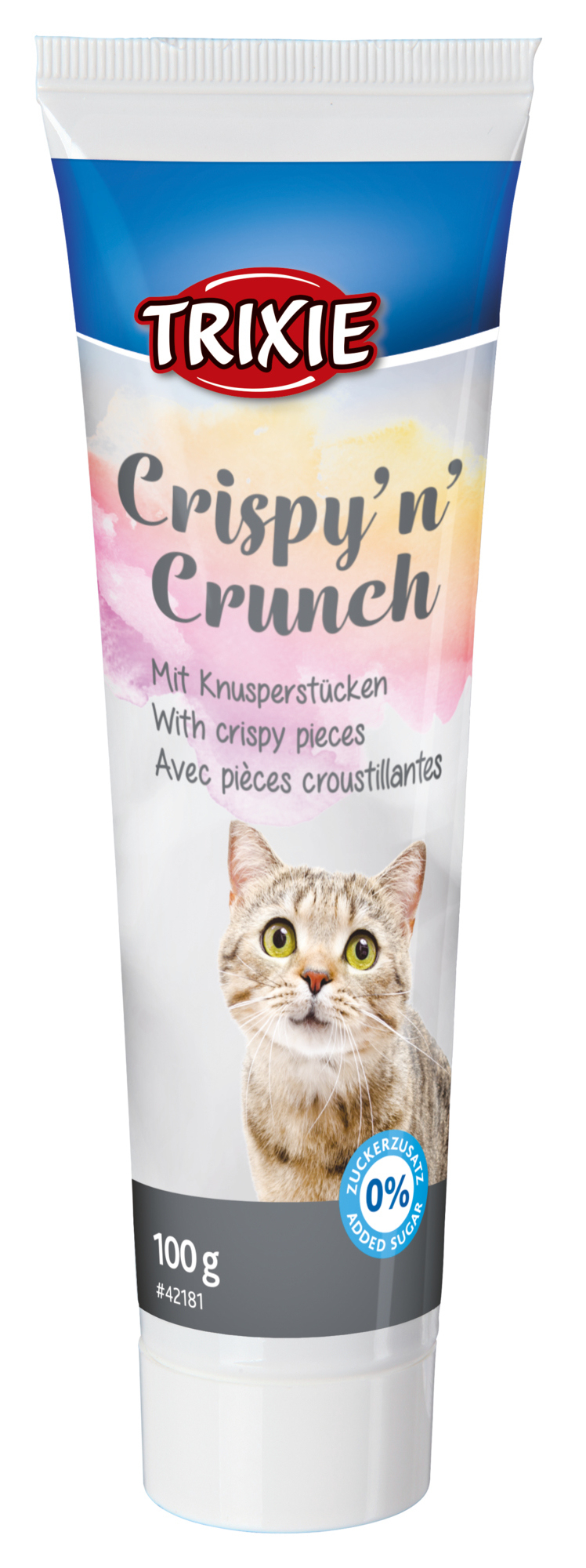 Paste Crispy'n'Crunch mit Fischstücken für Katzen