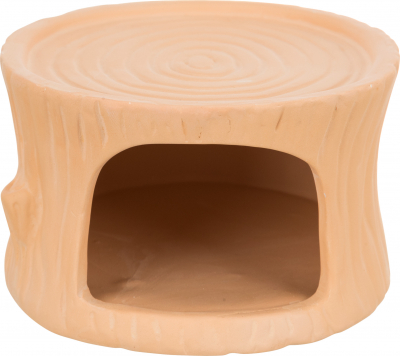 Trixie Maison tronc d'arbre en céramique pour souris et hamster