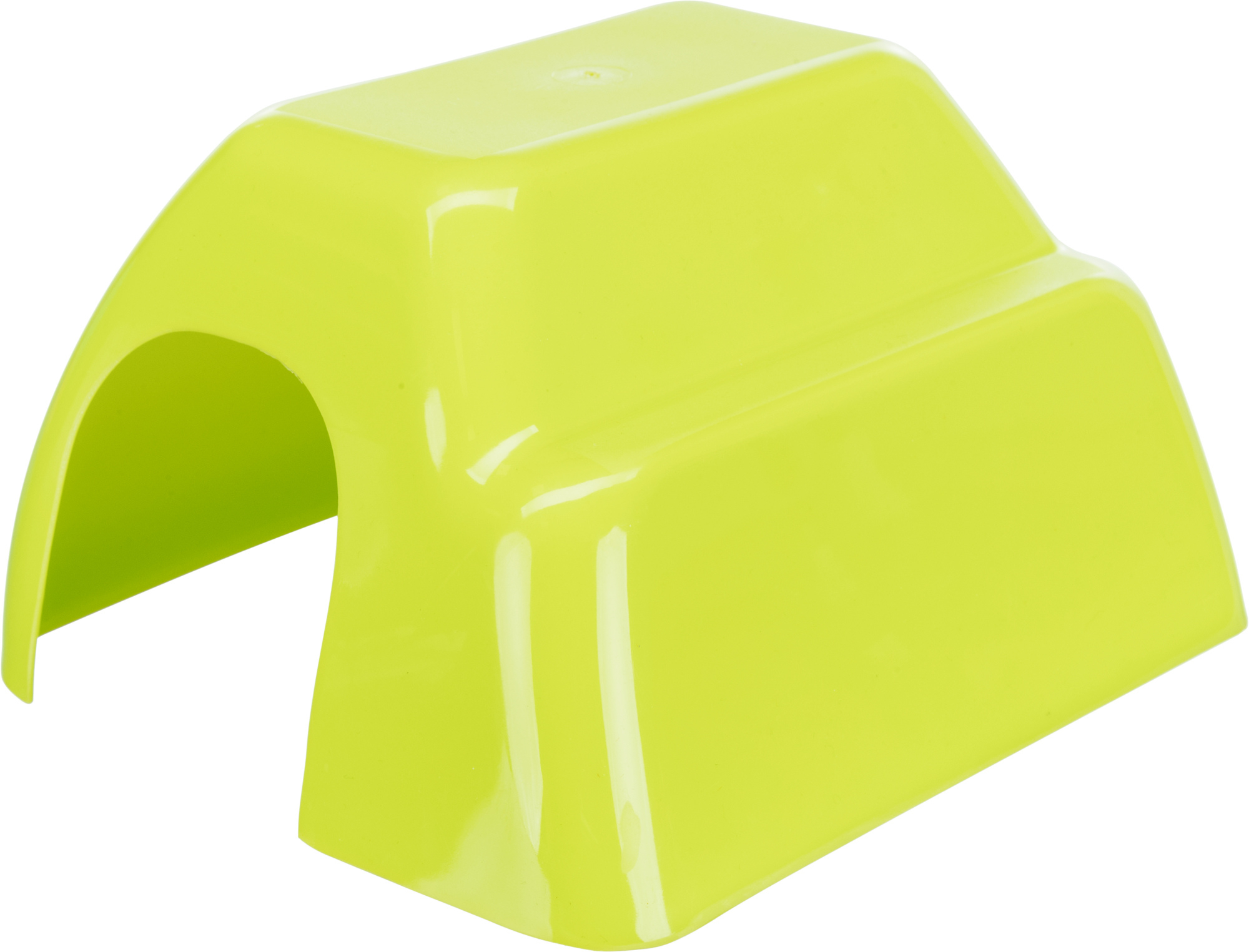 Huisje in gekleurd plastic voor knaagdieren