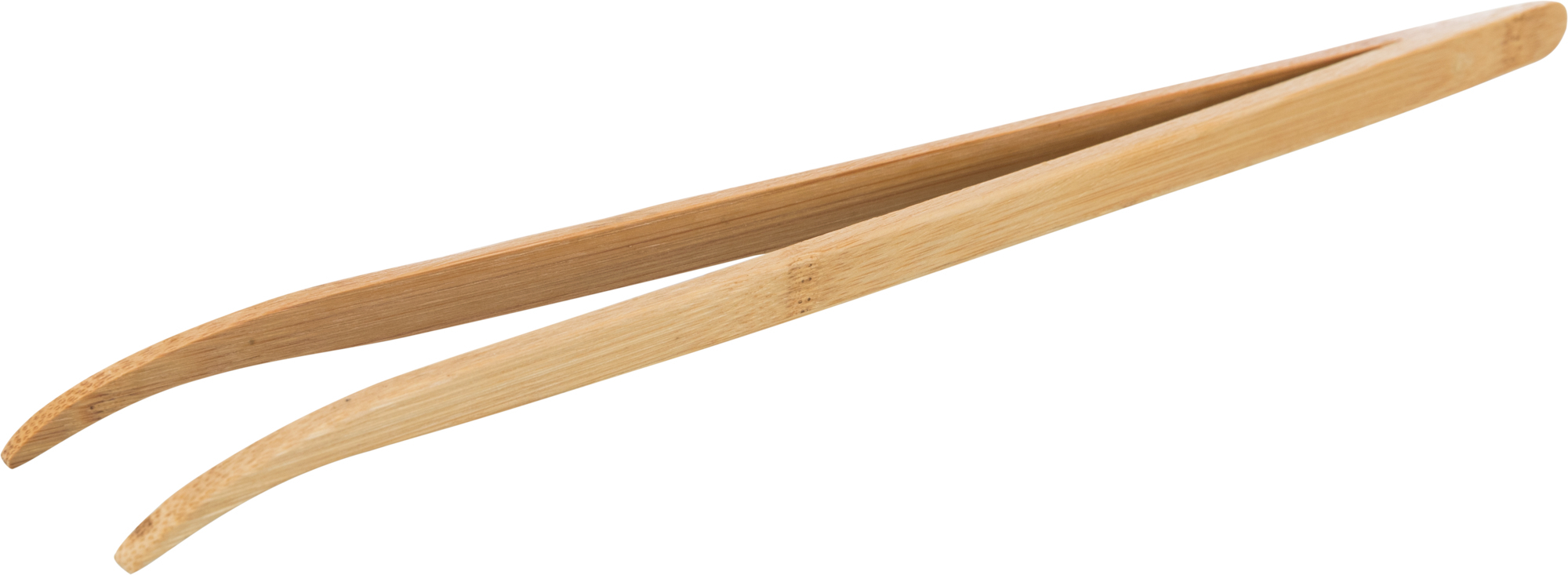 Pinça em bambu curvada para alimentos Reptiland