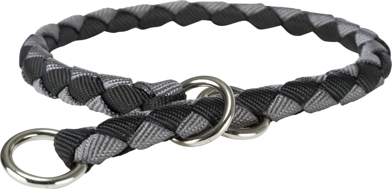 Collare Cavo Semi Choke Collar nero/grigio grafite - varie misure disponibili