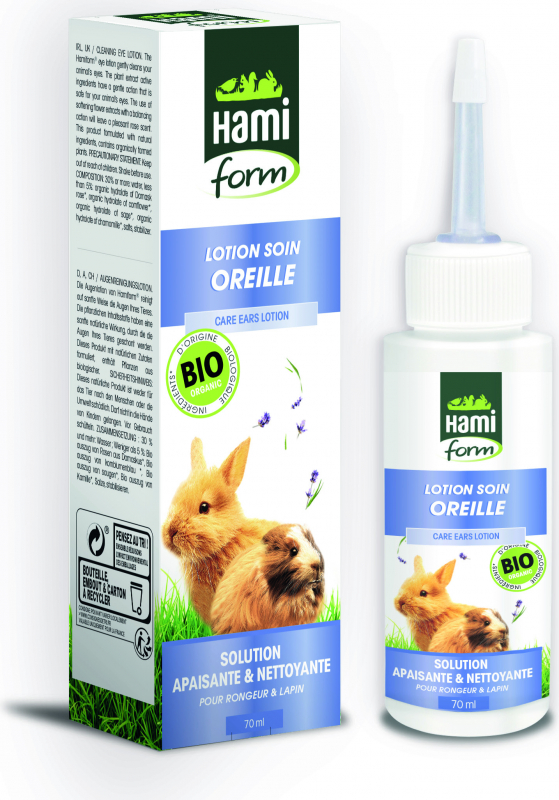HAMIFORM loção bio para roedores 70 ml cuidado das orelhas