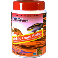 Ocean Nutrition Nourriture pour poisson Cichlidé omnivore en flocons 