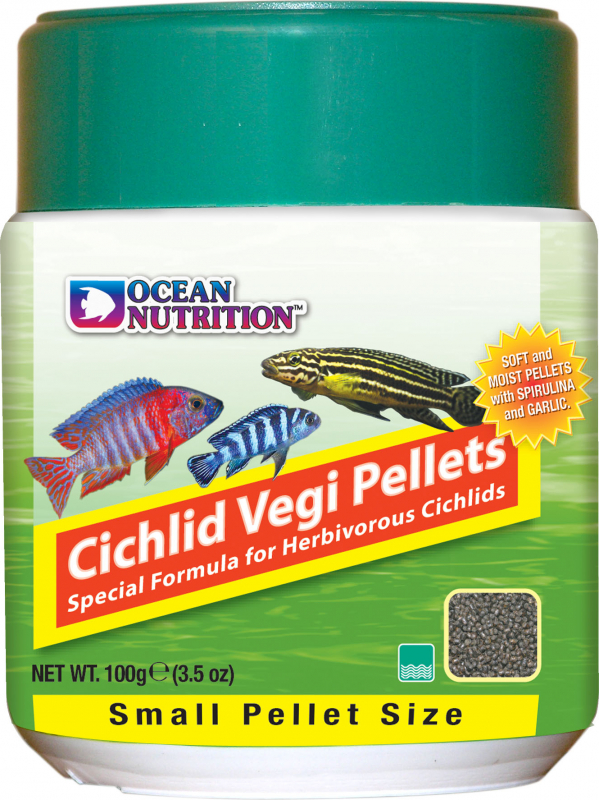 Ocean Nutrition Nourriture pour poisson Cichlidé végétarien en pellets 