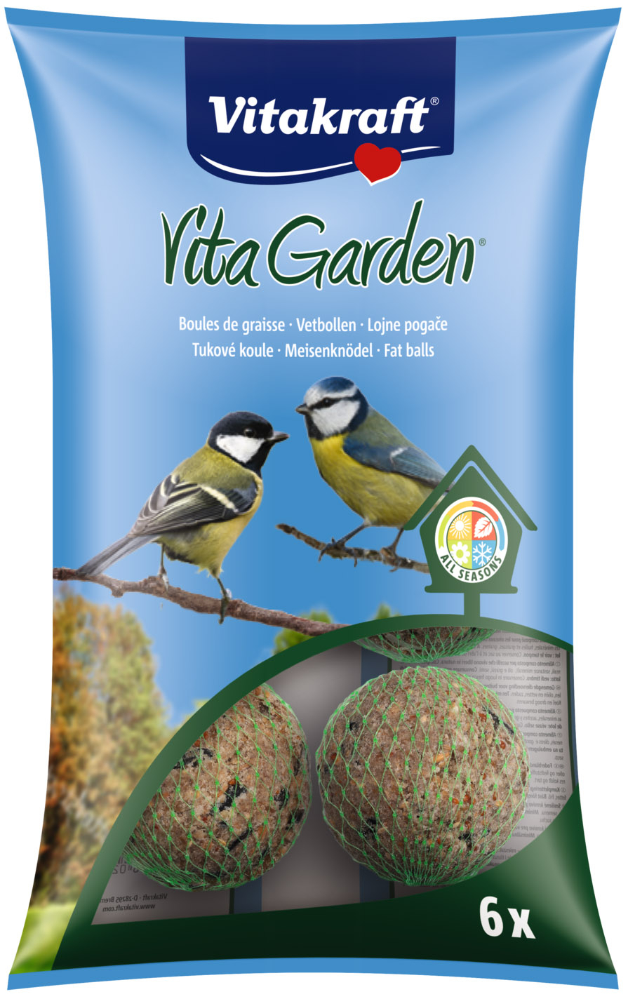 Bola de gordura para as aves de jardim Vita Garden x 6