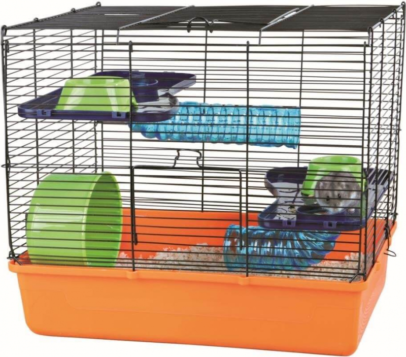 Cage avec équipement de base pour Hamster et Souris