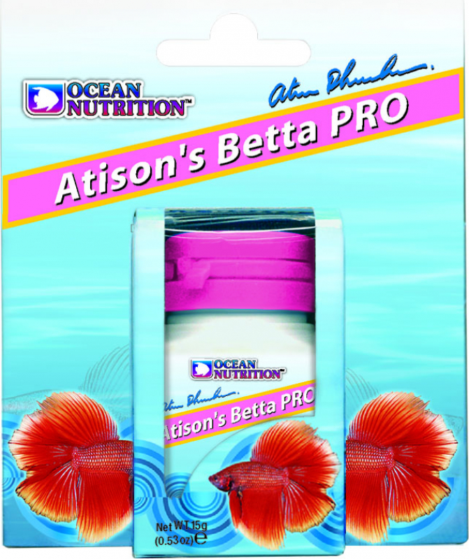 Ocean Nutrition Atison's Betta PRO Nourriture en granulés pour poisson Betta 