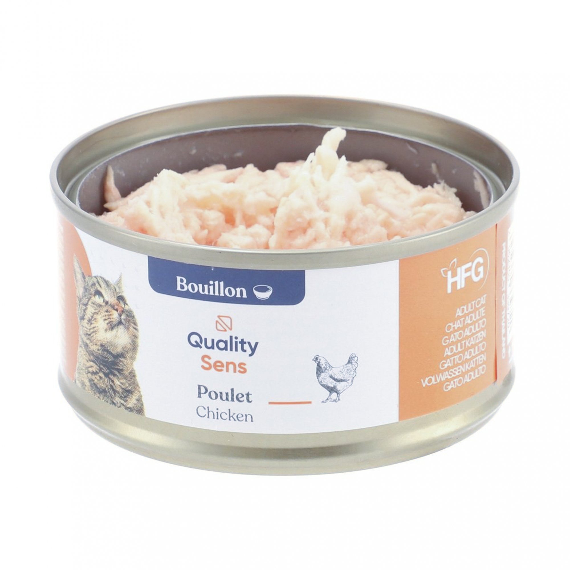 QUALITY SENS HFG Multipack Festif- Mix de 6 recettes - Pâtées en bouillon 100% Naturelles pour Chat & Chaton