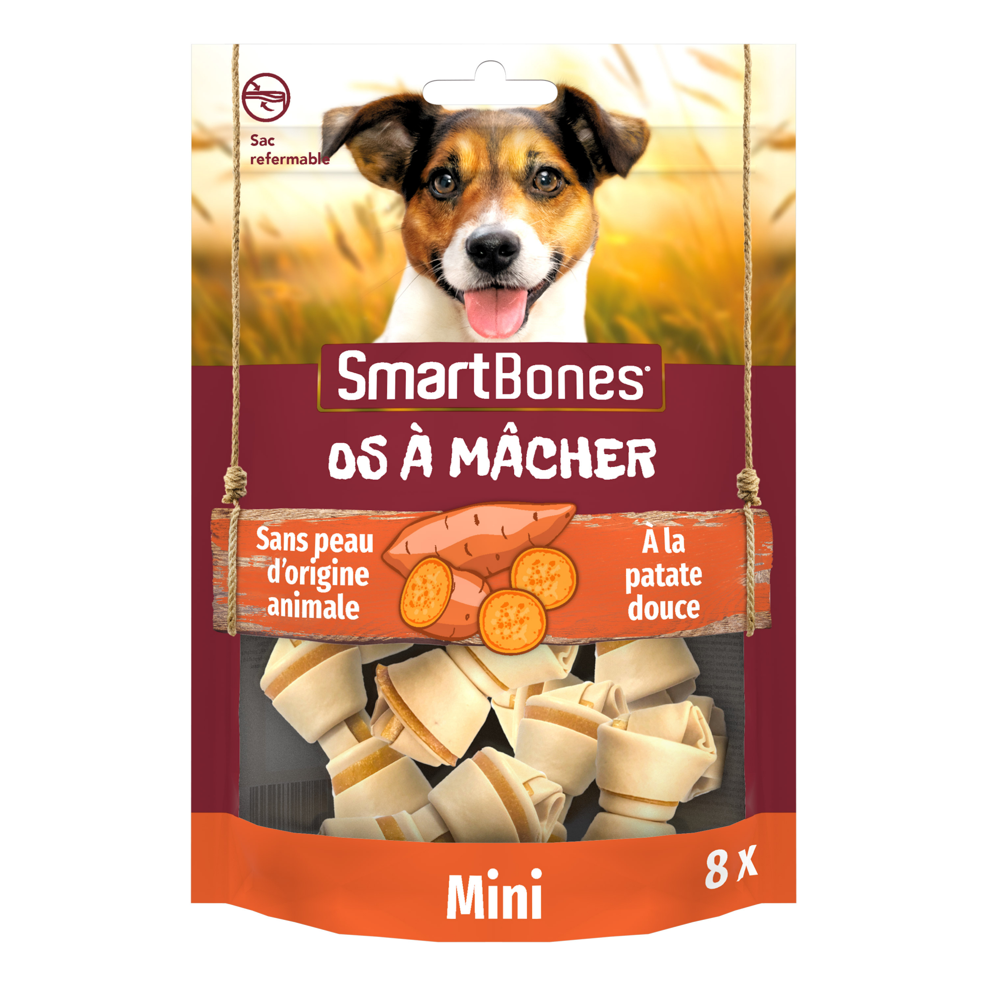 SmartBones osso da masticare alle patate dolci