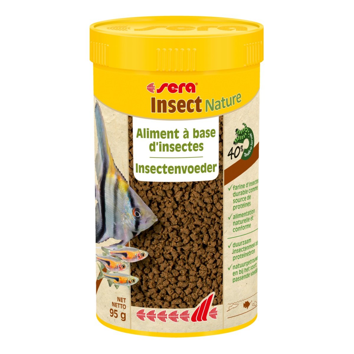 SERA Insect Nature Alimento para peces